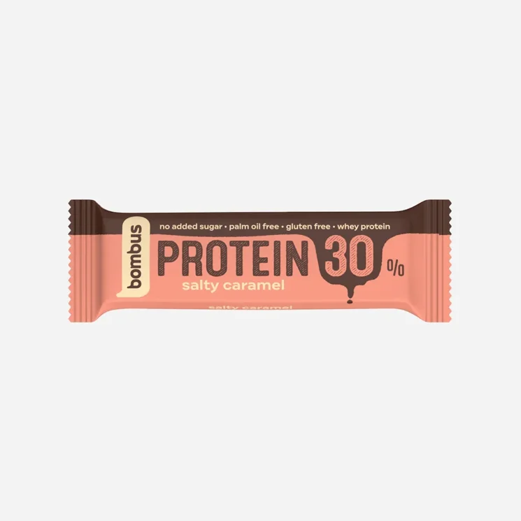 Tyčinka proteinová 30 % slaný karamel 12 x 50 g
