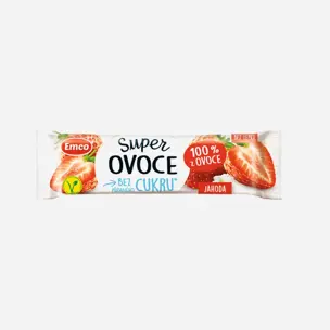 Tyčinka Super ovoce jahoda 12 x 30 g