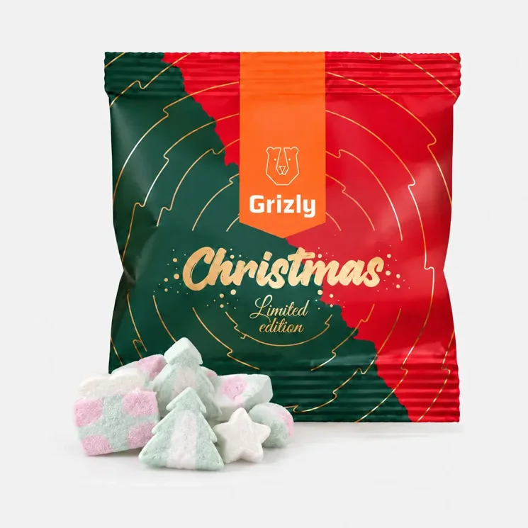 Vánoční marshmallow mix