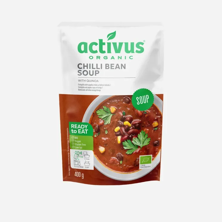 Veganská polévka chilli fazole BIO 6 x 400 g