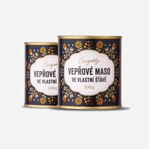 Vepřové maso ve vlastní šťávě