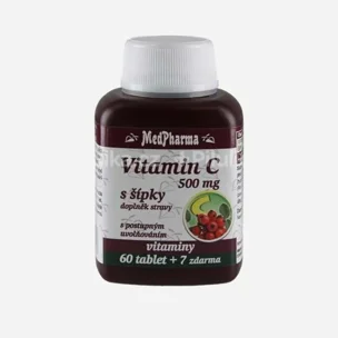 Vitamin C 500 mg s šípky 67 tablet