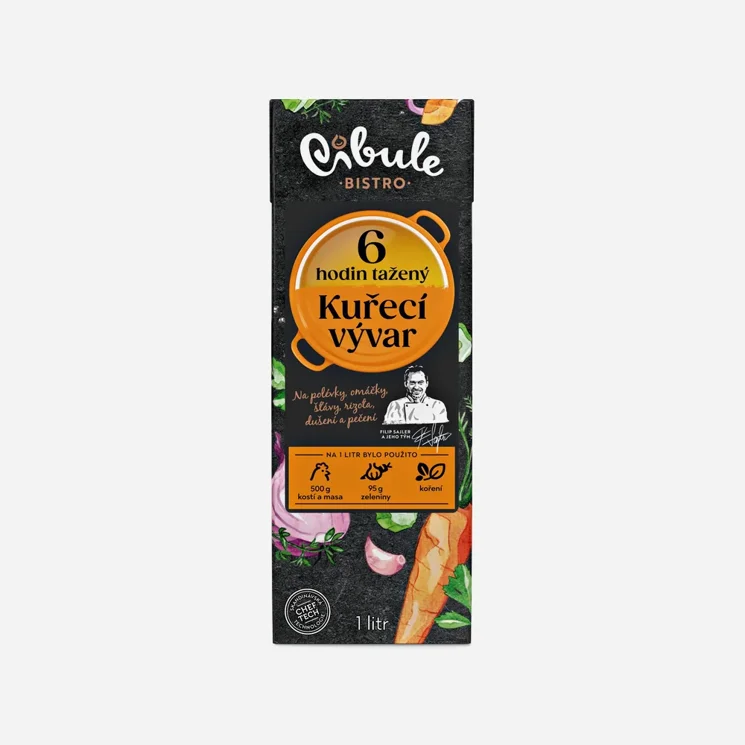 Vývar kuřecí 6 x 1000 ml