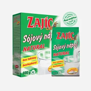 Zajíc Sojový nápoj natural
