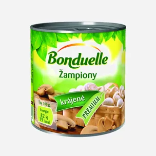 Žampiony krájené 6 x 195 g