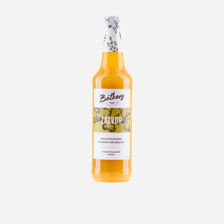 Zázvorový sirup