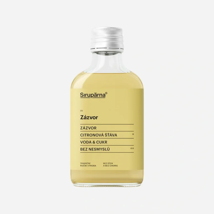 Zázvorový sirup