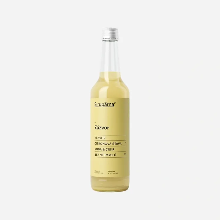 Zázvorový sirup
