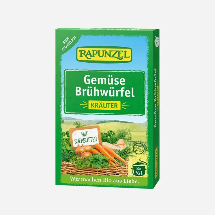 Zeleninový vývar bylinkový v kostce BIO 6 x 8 ks
