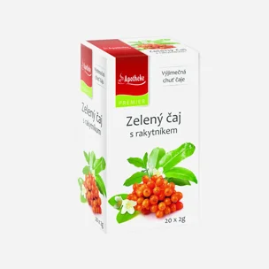 Zelený čaj s rakytníkem 20 sáčků 6 x 40 g